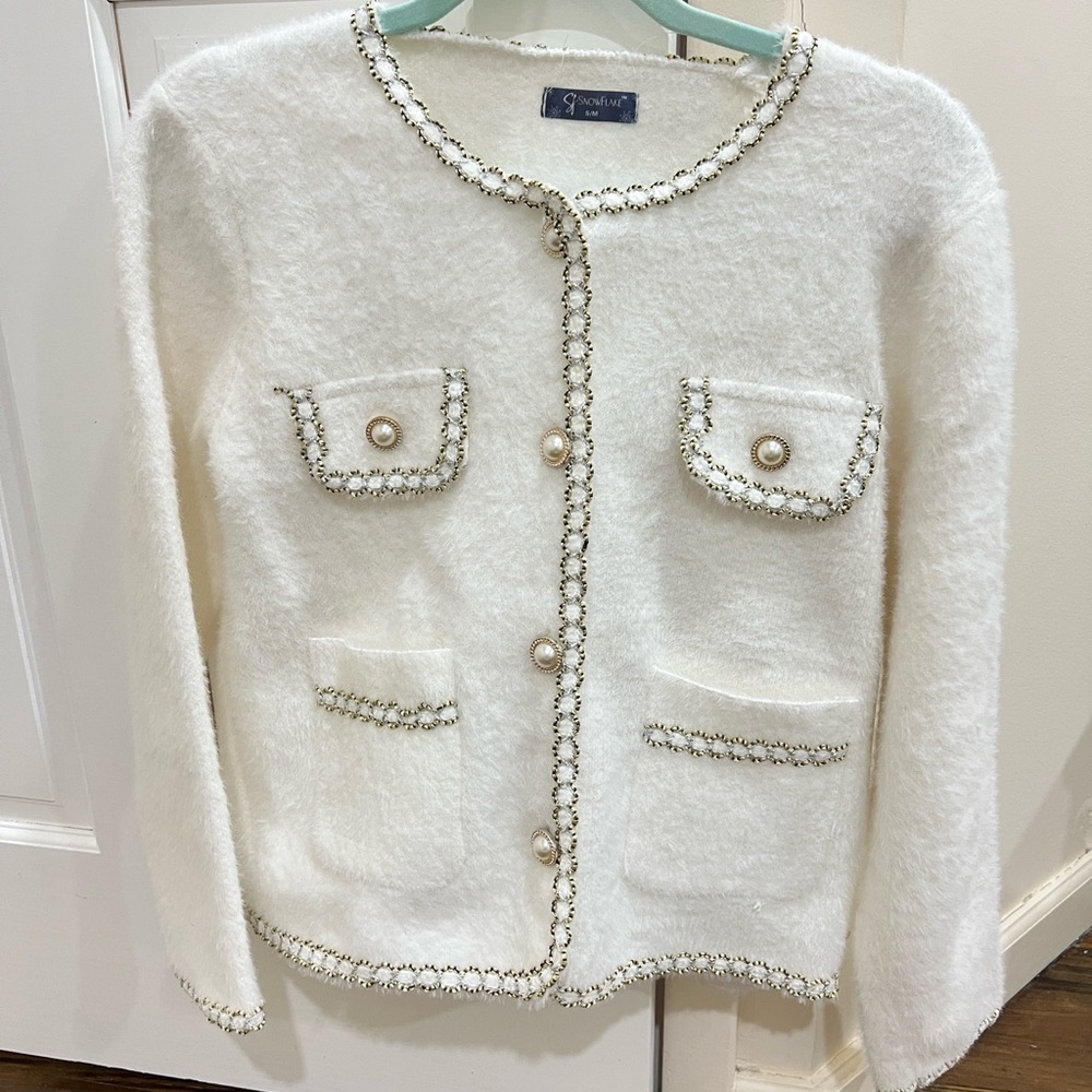 White trench coat